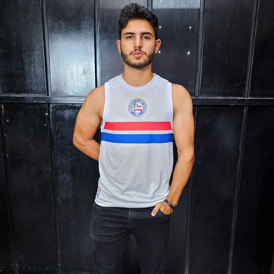 Imagem de Camisa Bahia Esquadrão Regata Branca - Masculino