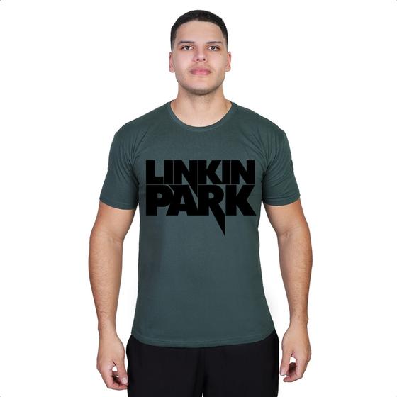 Imagem de Camisa Banda Linkin Park Rock Masculino Feminina Brasil