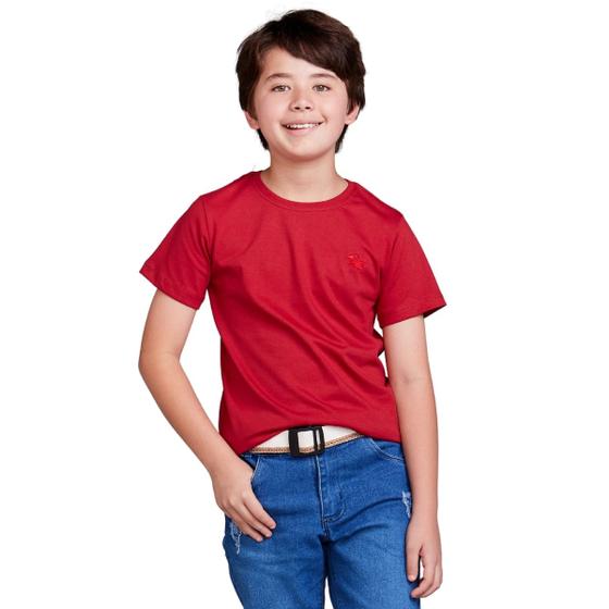 Imagem de Camisa Básica Infantil 100% Algodão