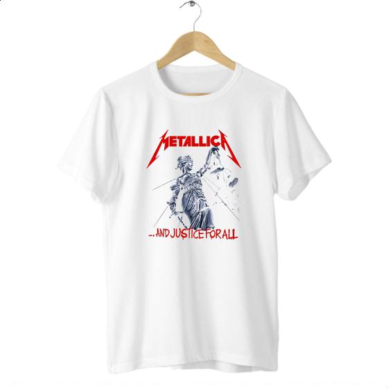 Imagem de Camisa Básica Metallica Ride The Lightning Show Banda Rock