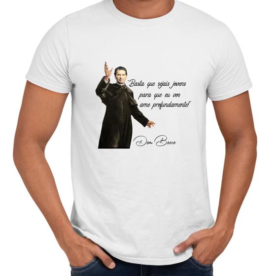 Imagem de Camisa Basta que Sejais Jovens Dom Bosco