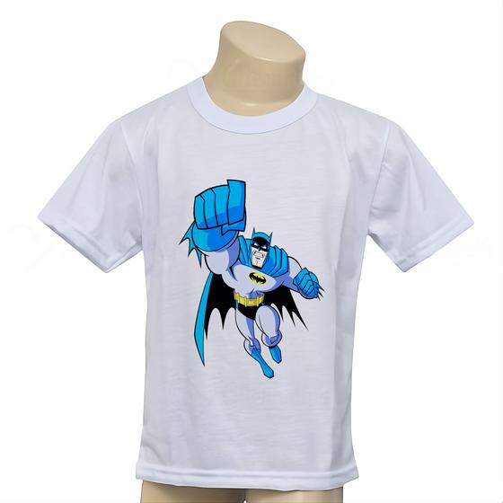 Imagem de Camisa Batman Manga Longa Infantil Estampada