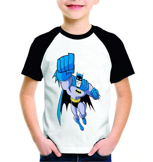 Imagem de Camisa Batman Manga Longa Infantil Estampada