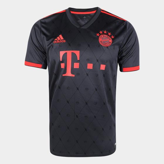 Camisa Bayern Third 22/23 s/n Torcedor Adidas Masculina Menor preço em Camisa Bayern Third 22/23 s/n Torcedor Adidas Masculina