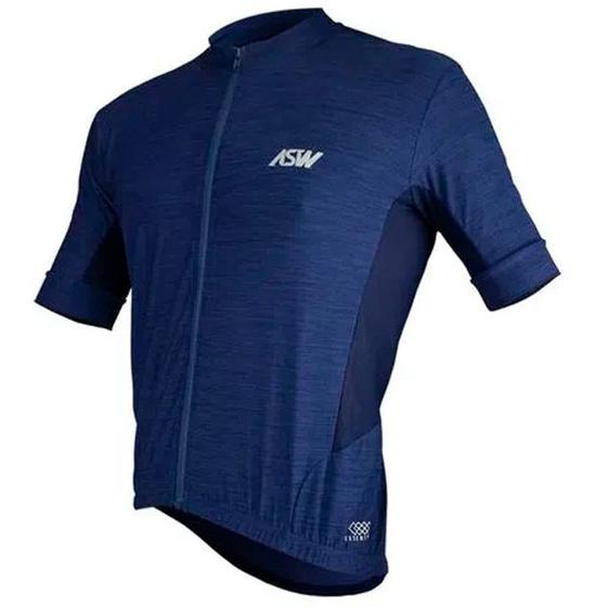 Imagem de Camisa Bike Asw Essentials Azul Marinho