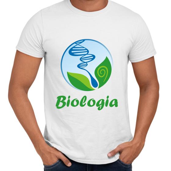 Imagem de Camisa Biologia Símbolo Universidade Profissão