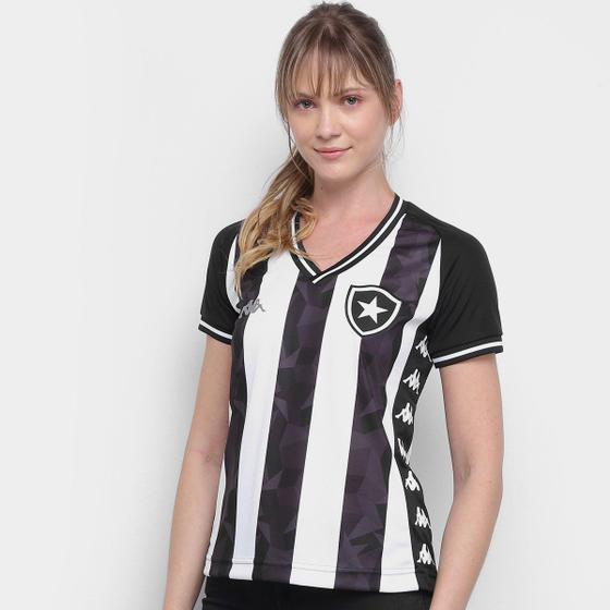 Imagem de Camisa Botafogo I 19/20 s/nº Torcedor Kappa Feminina