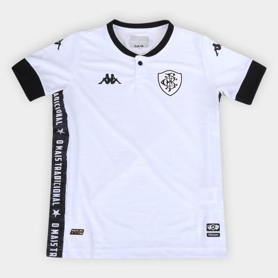 Camisa Botafogo Infantil III 21/22 s/n Torcedor Kappa Menor preço em Camisa Botafogo Infantil III 21/22 s/n Torcedor Kappa