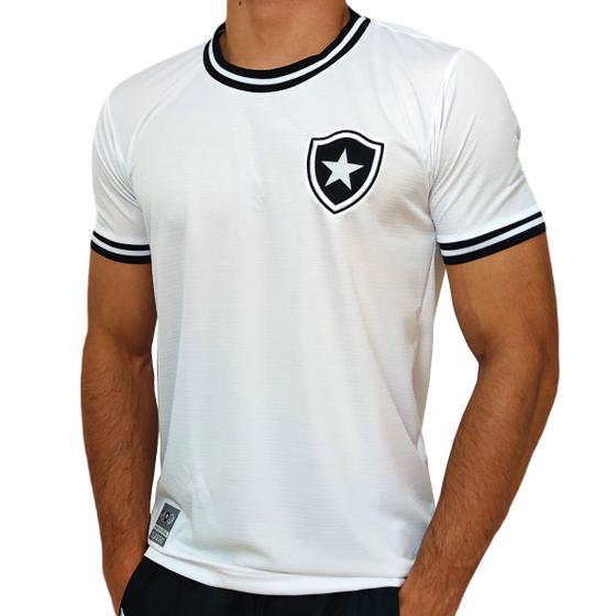Imagem de Camisa Botafogo Jacquard Branca - Masculino