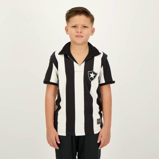 Camisa Botafogo Retrô 1962 7 Juvenil - Retromania Imagem de Camisa Botafogo Retrô 1962 7 Juvenil