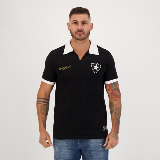 Imagem de Camisa Botafogo Retrô Nilton Santos Preta