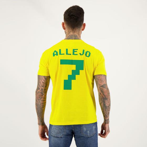 Imagem de Camisa Brasil 7 Allejo Amarela