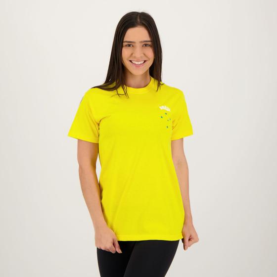 Imagem de Camisa Brasil Clássica Amarela Feminina