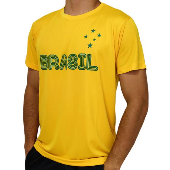 Imagem de Camisa Brasil Estrela Penta Amarela - Masculino
