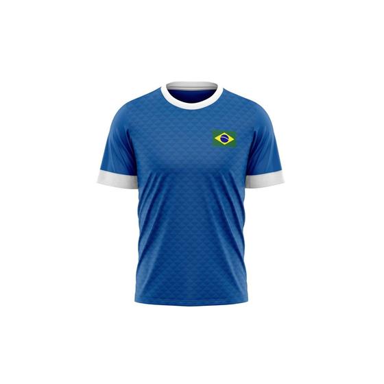 Imagem de Camisa Brasil Jatoba Copa 2022 Azul