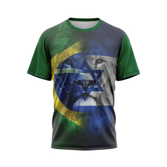 Imagem de Camisa Brasil Leão da Tribo de Judá