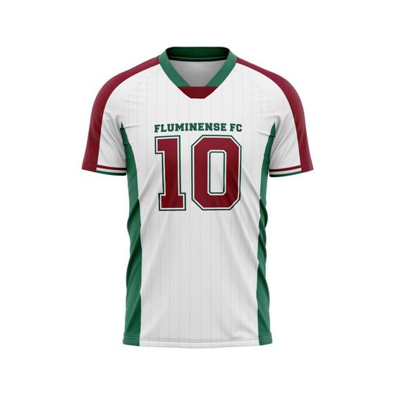 Imagem de Camisa Braziline Fluminense Lecture Masculina - Branco