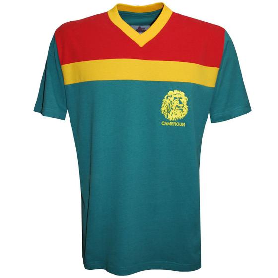 Imagem de Camisa Camarões 1989 Liga Retrô  Verde p