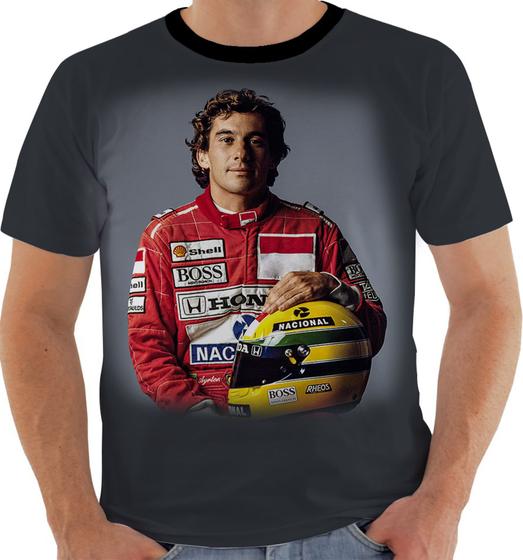 Camisa Camiseta 2150- Ayrton Senna Piloto Fórmula 1 - Primus - Camiseta