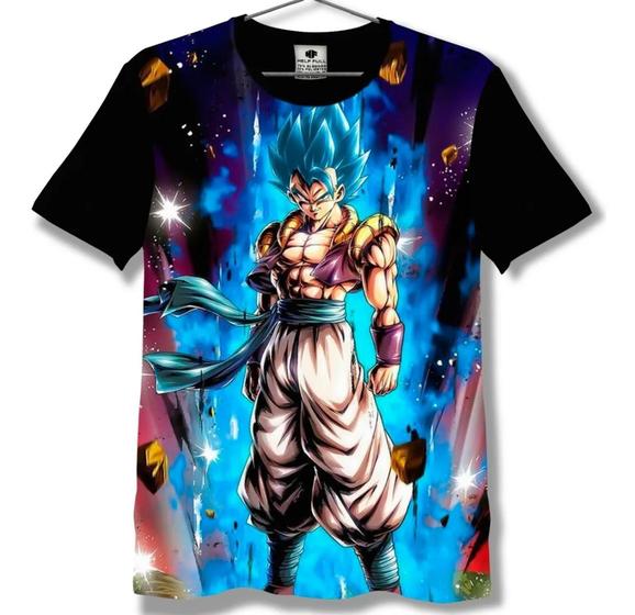 Imagem de Camisa Camiseta 3d Full Dragon Ball Z Gogeta Anime Top