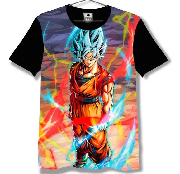 Camisa Camiseta 3d Full Personagem Dragon Ball Z Menor preço em Camisa Camiseta 3d Full Personagem Dragon Ball Z