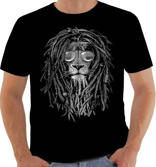 Imagem de Camisa Camiseta 7654 Leão lion judah rei selva