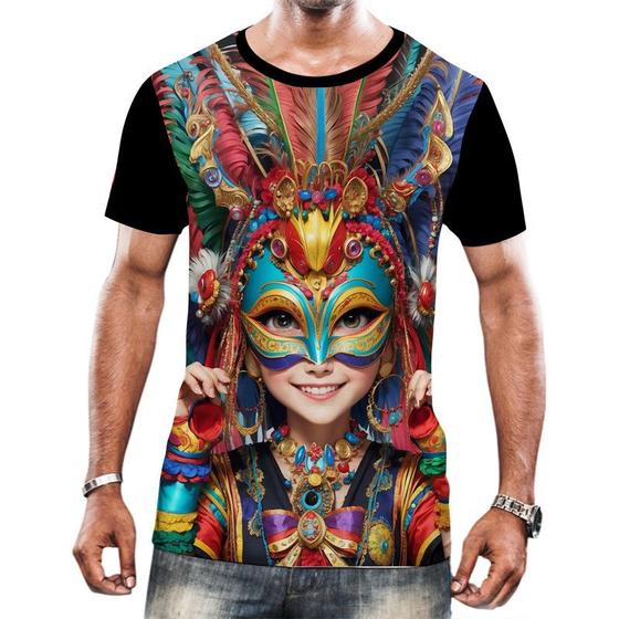 Imagem de Camisa Camiseta Abadá Estampa Carnaval Festa Brasil Samba 18