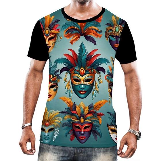 Imagem de Camisa Camiseta Abadá Estampa Carnaval Festa Brasil Samba 23