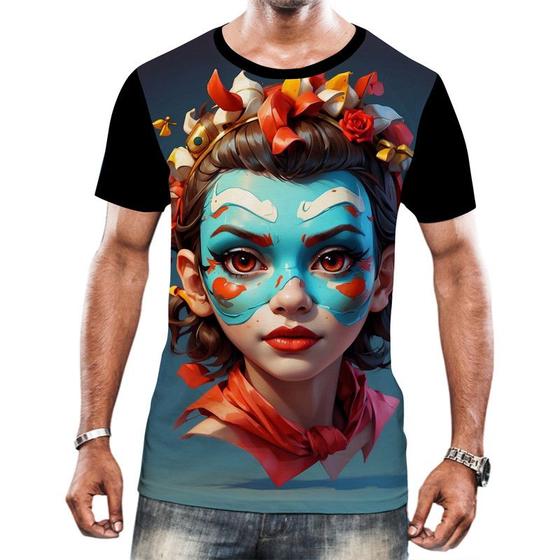 Imagem de Camisa Camiseta Abadá Estampa Carnaval Festa Brasil Samba 8