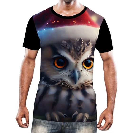 Imagem de Camisa Camiseta Animais Corujas Misticas Aves Noturnas HD 28