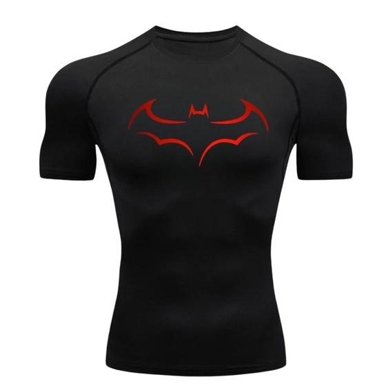 Imagem de Camisa Camiseta Apertada Compressão Treino Academia do Batman 2