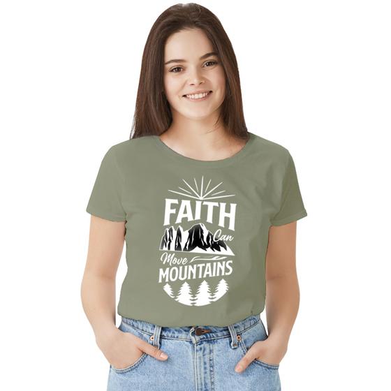 Imagem de Camisa Camiseta BabyLook Feminina T-shirt 100% Algodão Gospel Cristã  Jesus Frases