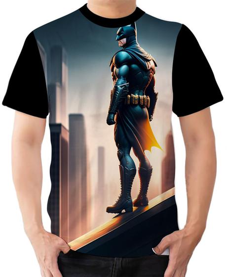 Camisa Camiseta Batman Homem Morcego Dc - Estilo Vizu - Camiseta Masculina  - Magazine Luiza