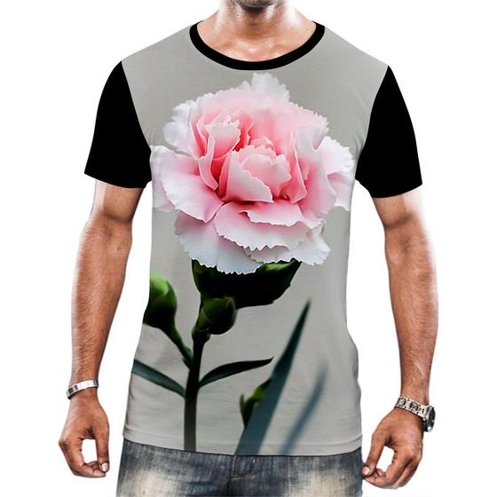 Imagem de Camisa Camiseta Belas Flores Flor do Cravo Natureza Planta 1