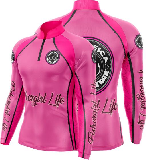 Camisa camiseta de pesca play pesca com proteção uv Menor preço em Camisa camiseta de pesca play pesca com proteção uv