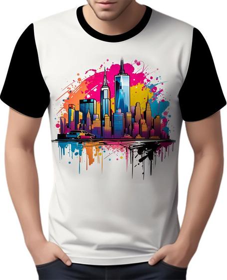 Imagem de Camisa Camiseta Estampada T-shirt New York Nova York City 5