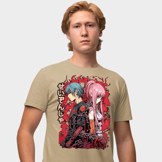 Imagem de Camisa Camiseta Genuine Grit Masculina Estampada Algodão 30.1 Animes