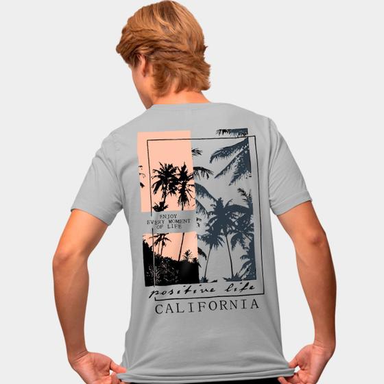 Imagem de Camisa Camiseta Genuine Grit Masculina Estampada Algodão 30.1 California Positive Life