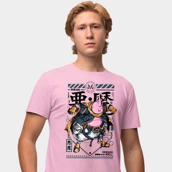 Imagem de Camisa Camiseta Genuine Grit Masculina Estampada Algodão 30.1 Dragon Ball Majin Boo