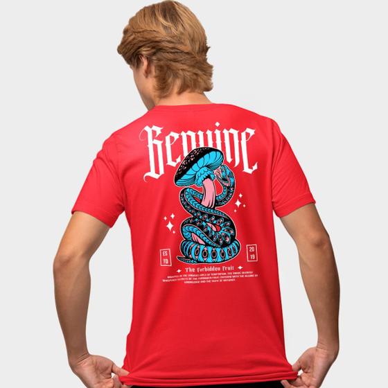 Imagem de Camisa Camiseta Genuine Grit Masculina Estampada Algodão 30.1 Forbidden Fruit