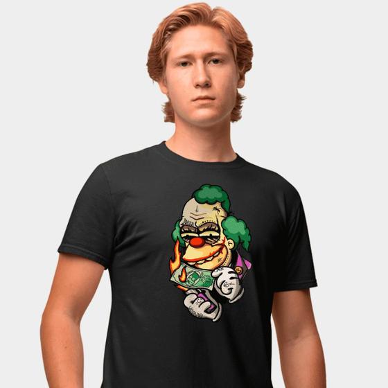 Imagem de Camisa Camiseta Genuine Grit Masculina Estampada Algodão 30.1 Joker Simpsons