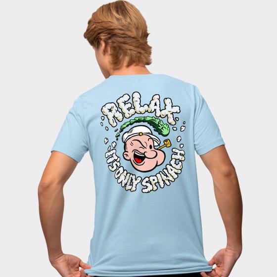 Imagem de Camisa Camiseta Genuine Grit Masculina Estampada Algodão 30.1 Relax It's Only Spinach