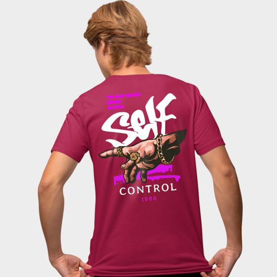 Imagem de Camisa Camiseta Genuine Grit Masculina Estampada Algodão 30.1 Self Control