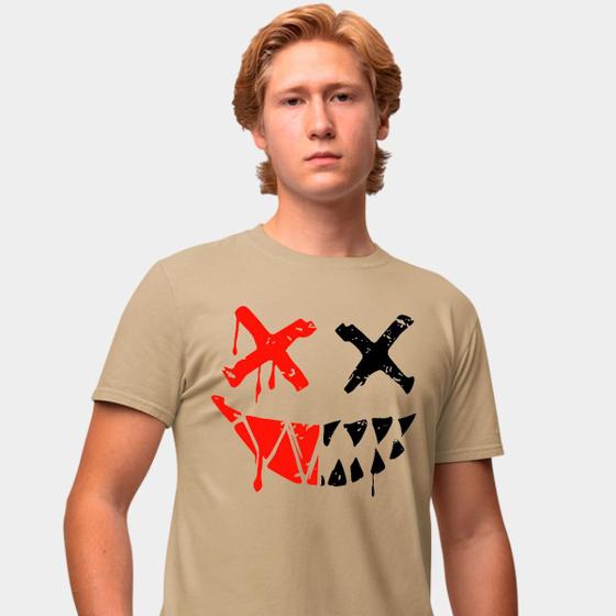 Imagem de Camisa Camiseta Genuine Grit Masculina Estampada Algodão 30.1 Smile X