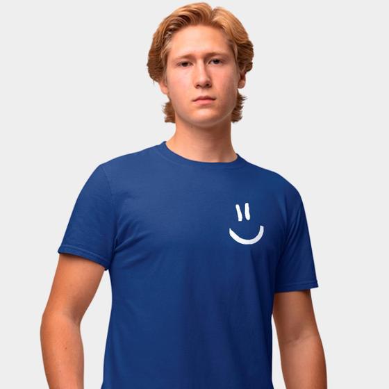 Imagem de Camisa Camiseta Genuine Grit Masculina Estampada Algodão 30.1 Smile