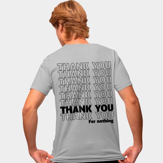 Imagem de Camisa Camiseta Genuine Grit Masculina Estampada Algodão 30.1 Thank You For Nothing