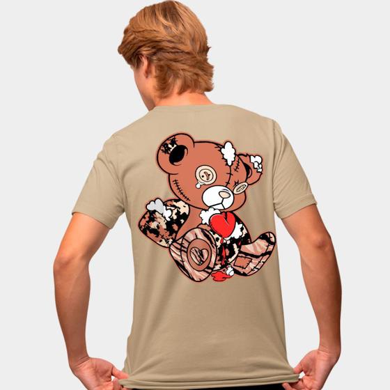 Imagem de Camisa Camiseta Genuine Grit Masculina Estampada Algodão 30.1 Urso Sad