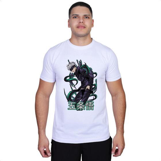 Imagem de Camisa Camiseta Jujutsu Satoru Kaisen Gojo Anime Adulto