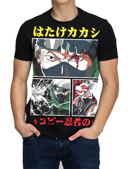 Imagem de Camisa Camiseta Kakashi Anbu Naruto Blusa Masculina Infantil Unissex