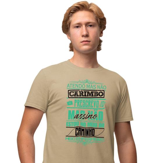 Imagem de Camisa Camiseta Masculina Estampada Meio Enfermeiro 100% Algodão Fio 30.1 Penteado